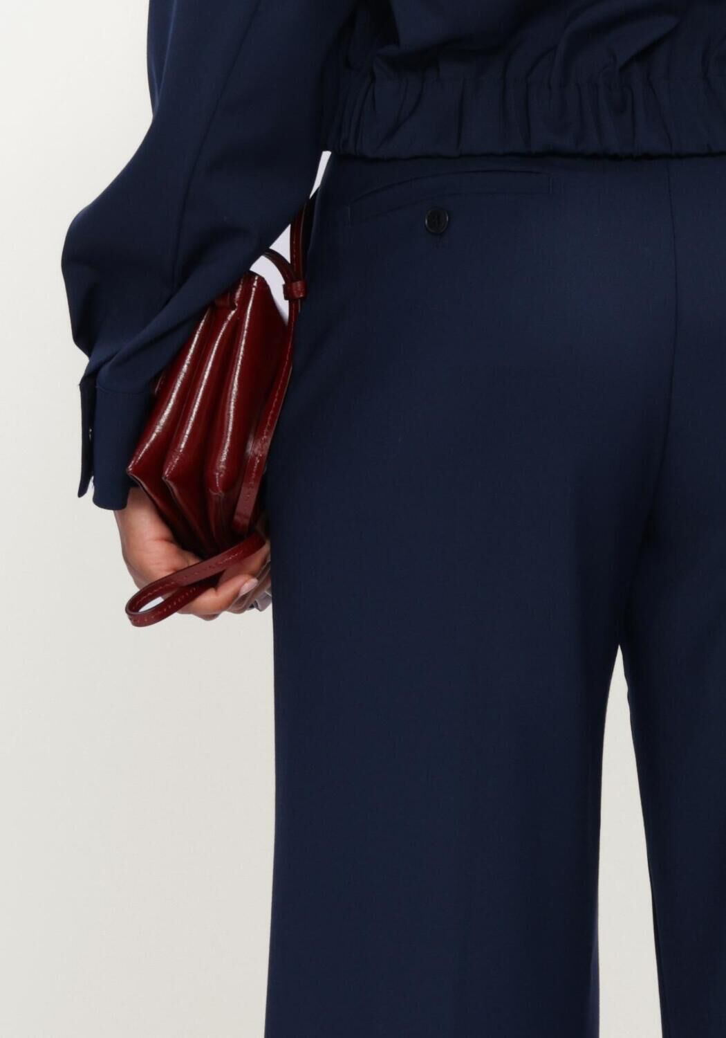 Donkerblauwe MAX MARA Pantalon WKDVLSIVO - large