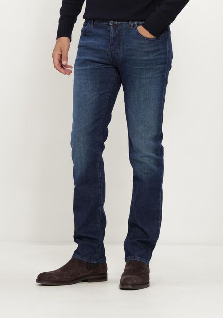 Donkerblauwe JACOB COHEN Chino PANT 5 PKT SLIM FIT BARD - large