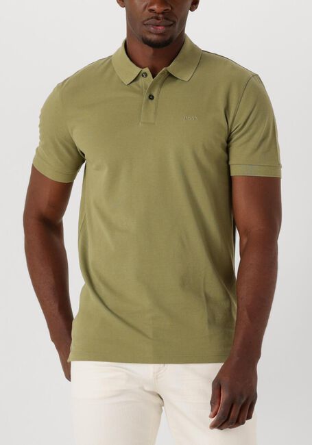 Khaki BOSS BLACK Polo PALLAS - large