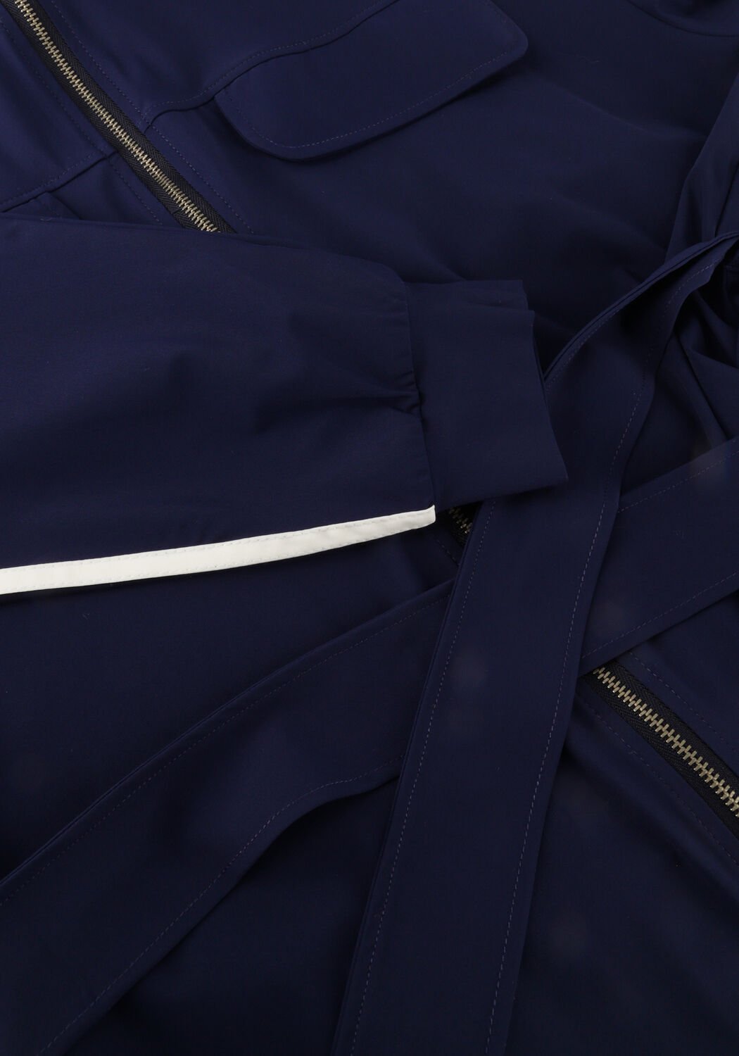 Blauwe PENN & INK Jassen JACKET STRIPE - large