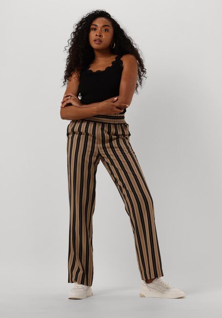 Zwarte ROSEMUNDE Top SILK TOP W/ LACE - large