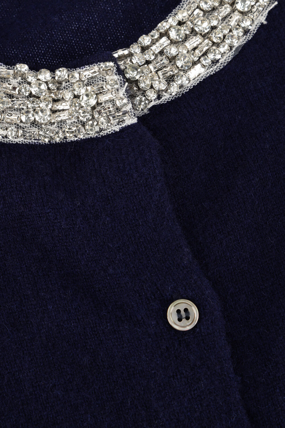 Donkerblauwe JANICE Vest MOON - large