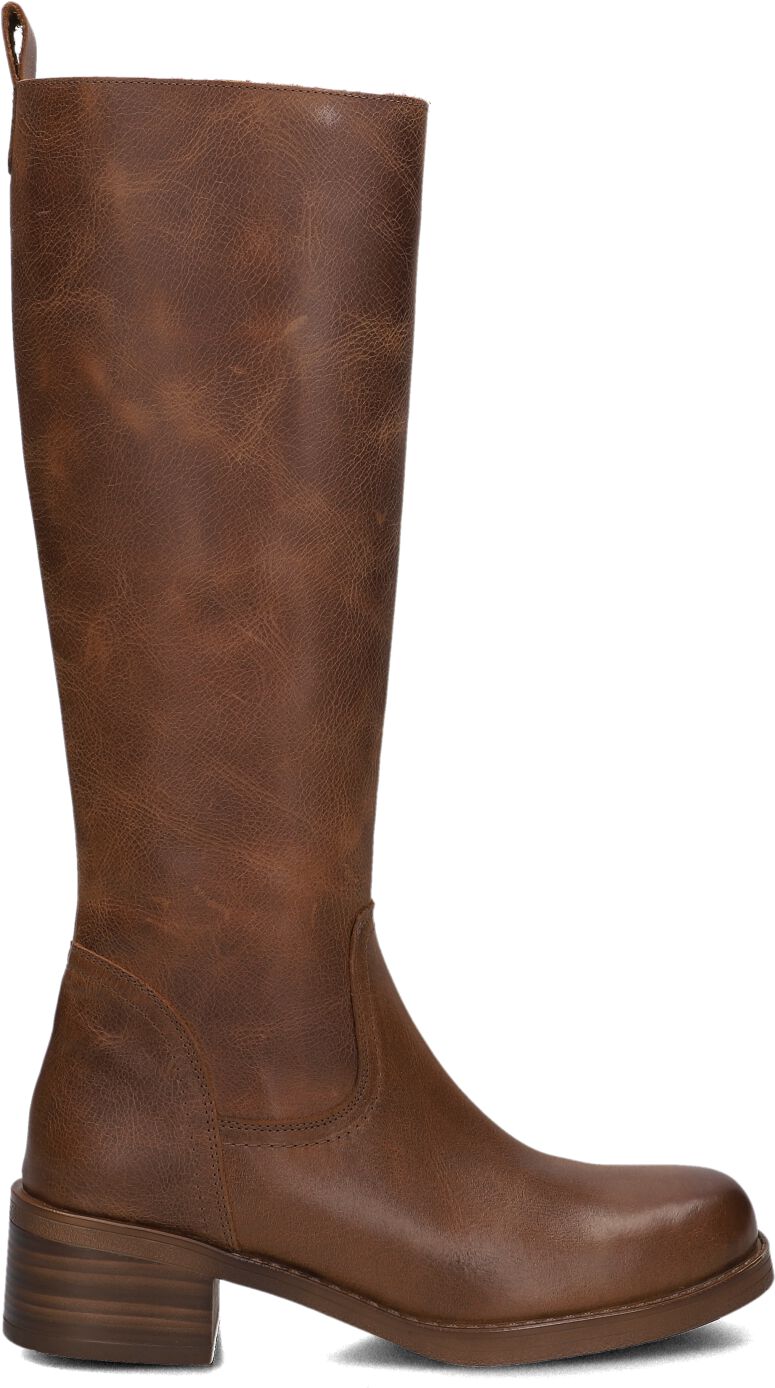 Blasz Hoge Laarzen Dames 2167, Maat: 38, Materiaal: Leer, Kleur: Cognac