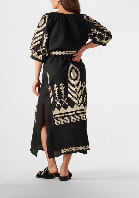 Zwarte GREEK ARCHAIC KORI Maxi jurk 230654 - large