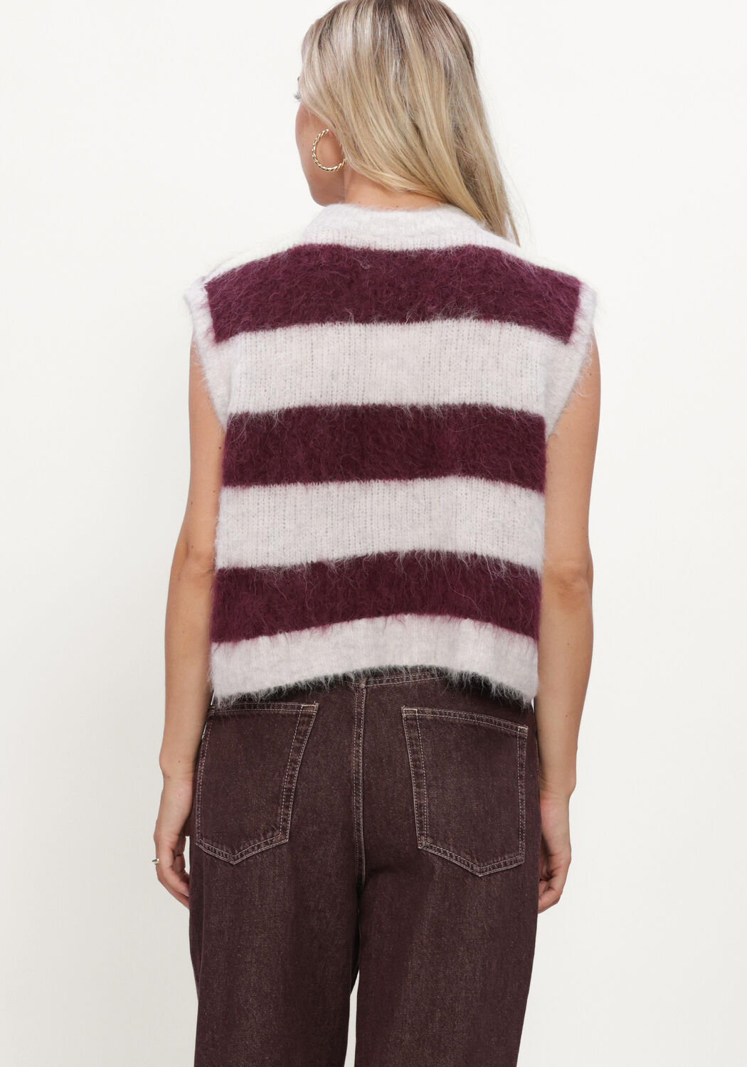 Bordeaux AMERICAN VINTAGE Trui NIBY - large