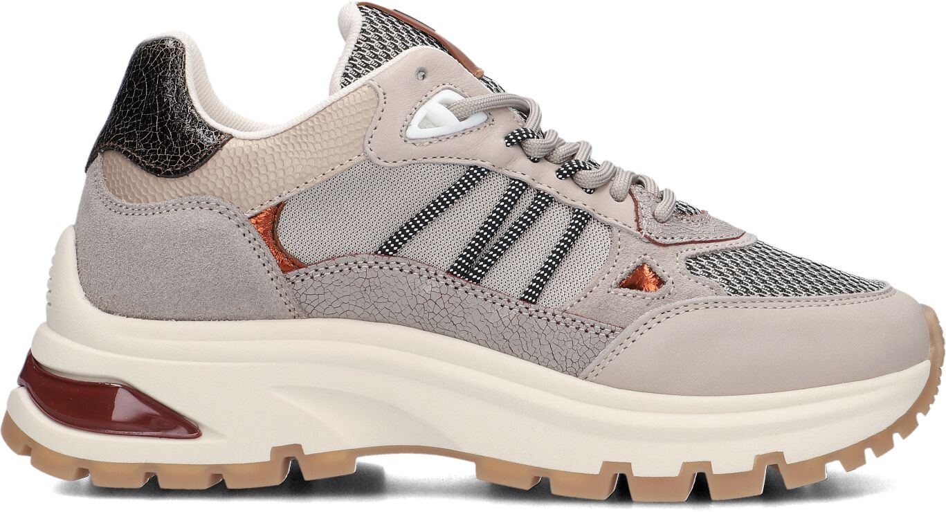 VIA VAI Lage Sneakers Dames Liz Dae, Maat: 38, Materiaal: Leer, Kleur: Oranje