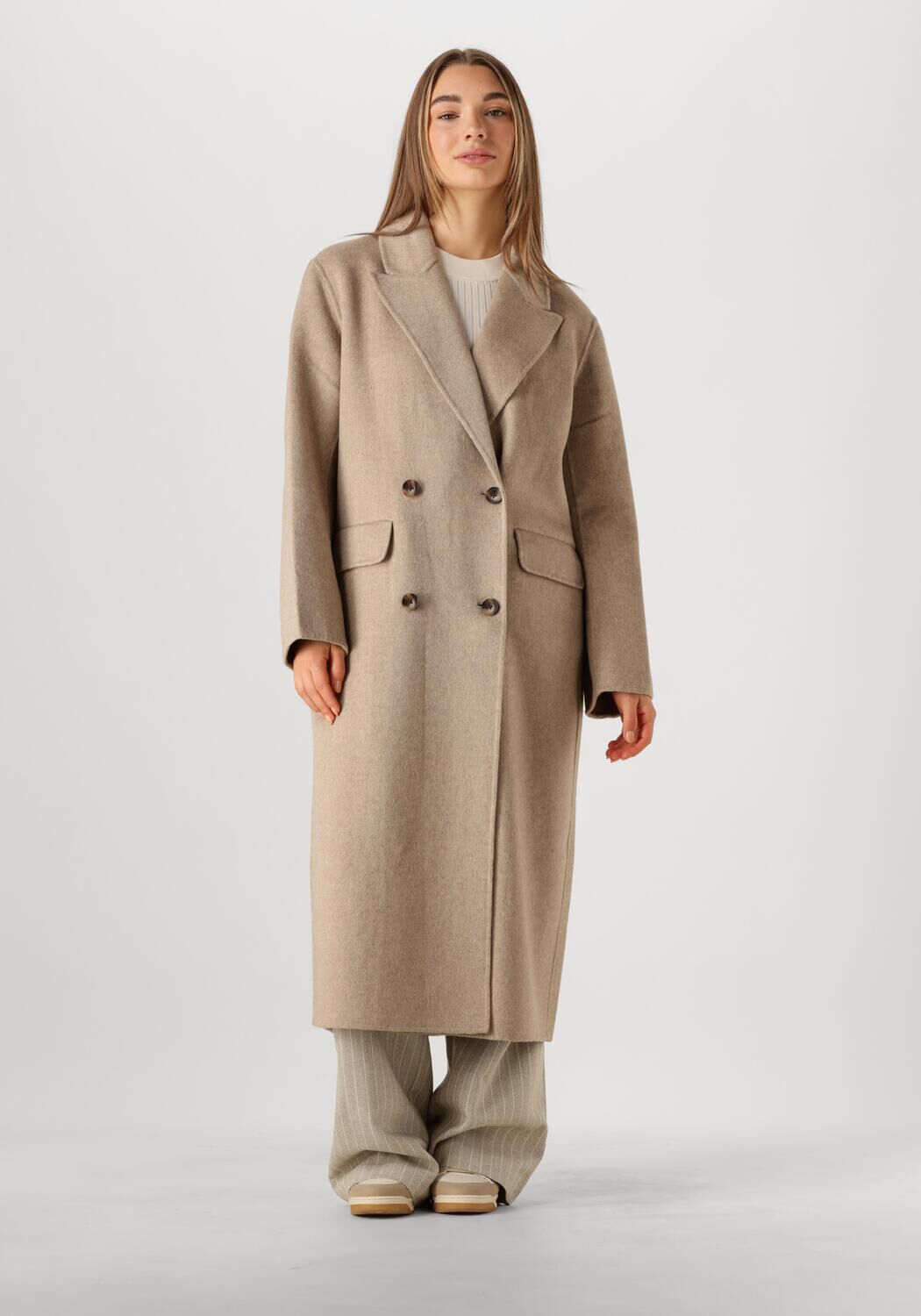 Alter Ego Mantel Dames Dena, Maat: S, Kleur: Beige