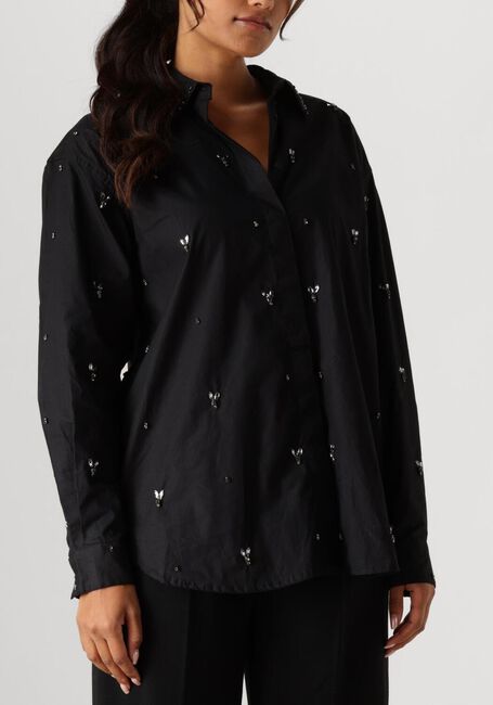 Zwarte COPENHAGEN MUSE Blouses CMVATAN-SHIRT - large