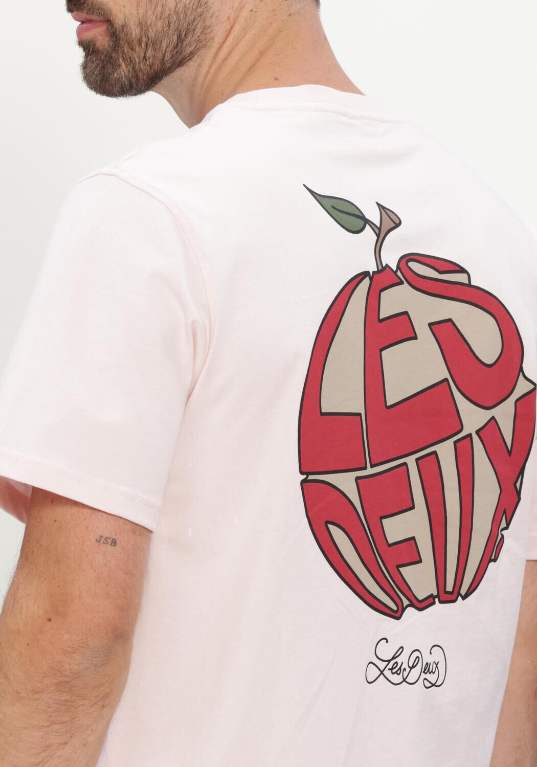Roze LES DEUX T-shirt ORCHARD T-SHIRT - large