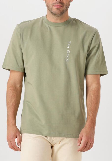 Groene THE GOODPEOPLE T-shirt TEX - large