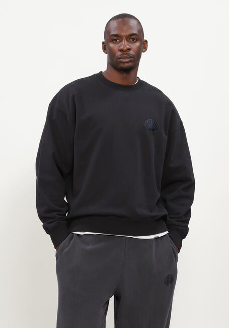 Zwarte NEW AMSTERDAM SURF ASSOCIATION Sweater LOGO CREWNECK - large