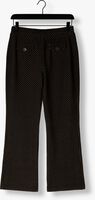 Zwarte SUMMUM Flared broek FLARED PANTS MINI PATTERN JACQUARD Zwarte SUMMUM Flared broek FLARED PANTS MINI PATTERN JACQUARD - medium