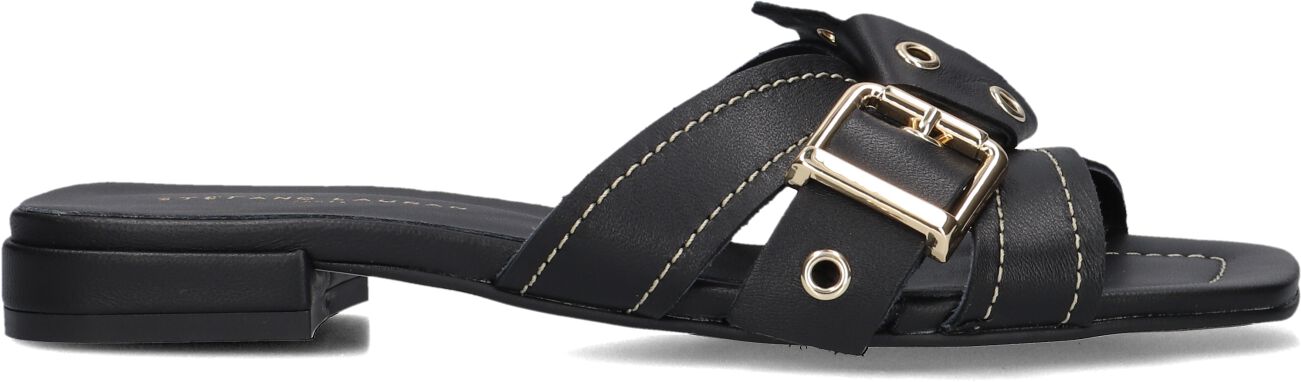 Stefano Lauran Slippers
Dames 25037, Maat: 40, Materiaal: Leer, Kleur: Zwart afbeelding 1