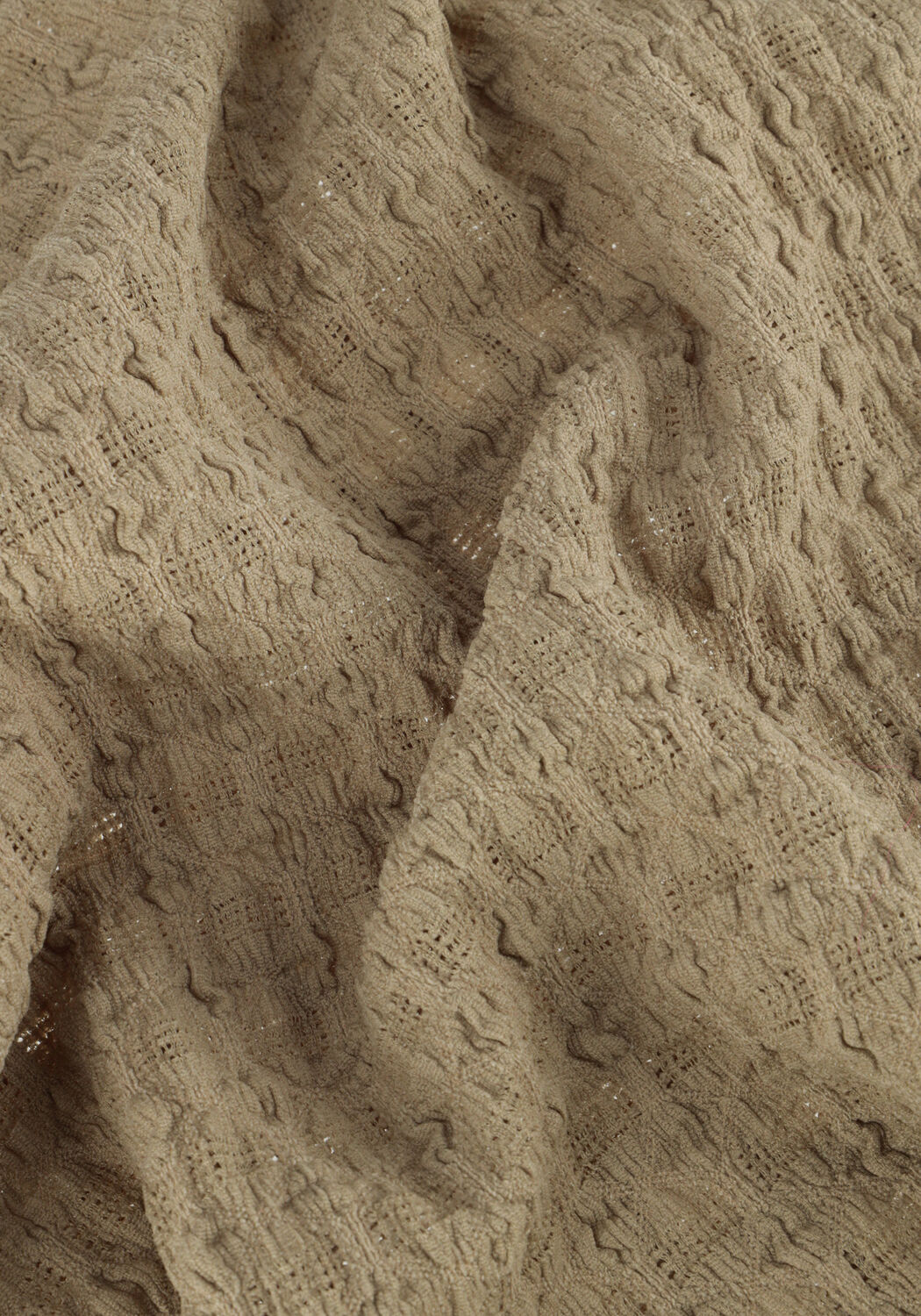 Groene DANTE6 Trui ZANE STRUCTURED LAYERING TOP - large