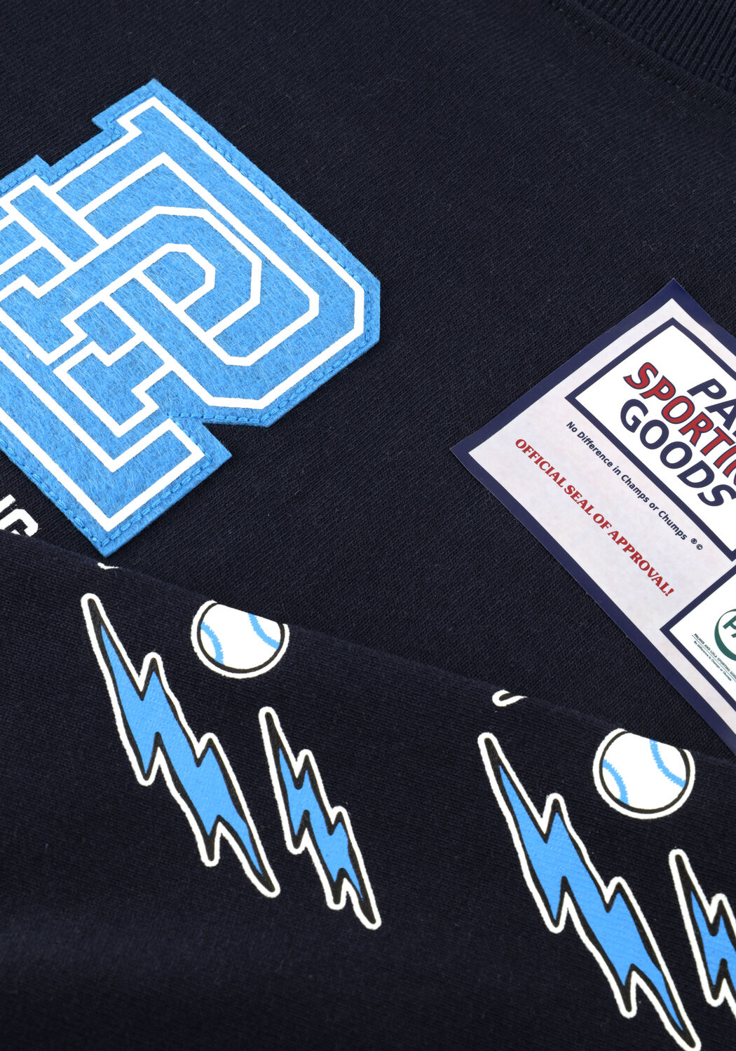 Donkerblauwe PAL Sporting Goods Polo INAZUMA LONGSLEEVE - large