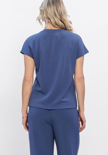 Blauwe AIMEE THE LABEL T-shirt INGRID - large