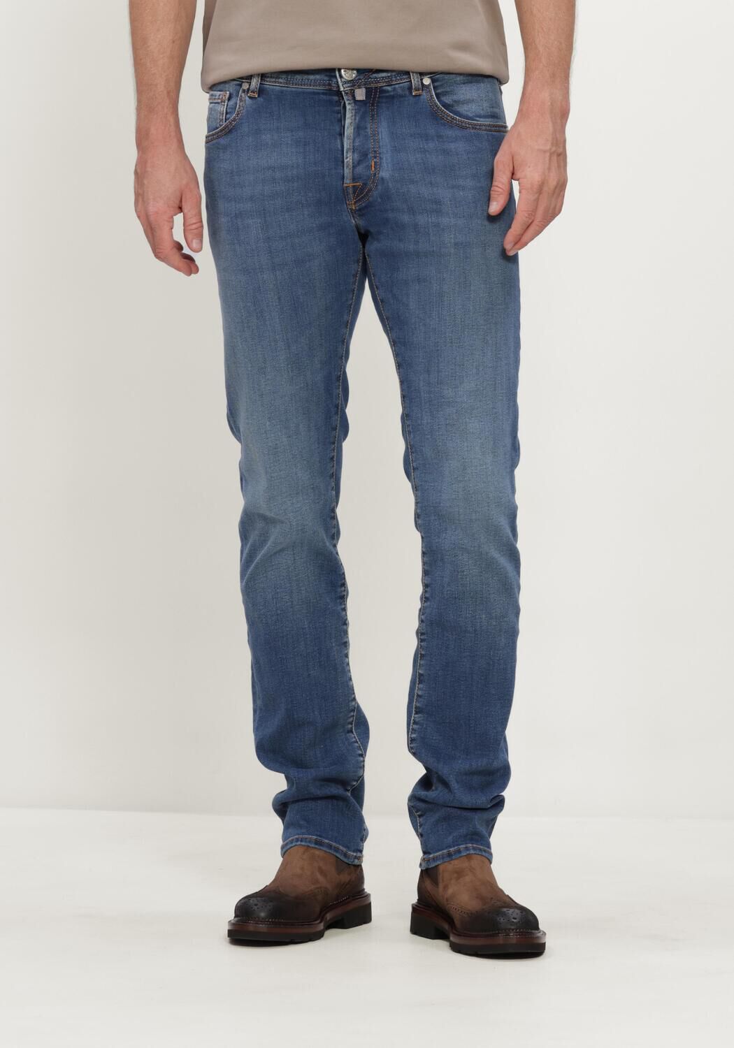 Lichtblauwe JACOB COHEN Slim fit jeans PANT 5 PKT SLIM FIT NICK - large