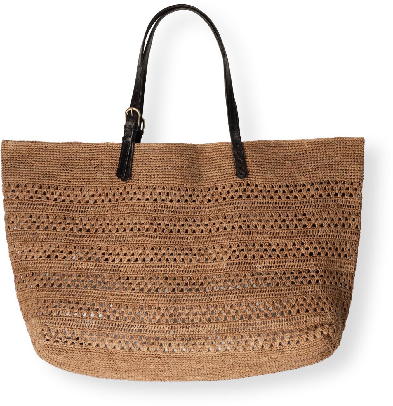 Rabarany Shopper
Dames Malette Nvl Xl, Materiaal: Raffia, Kleur: Bruin afbeelding 1