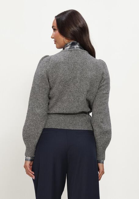 Grijze CO'COUTURE Vest ROGERCC WRAP CARDIGAN - large