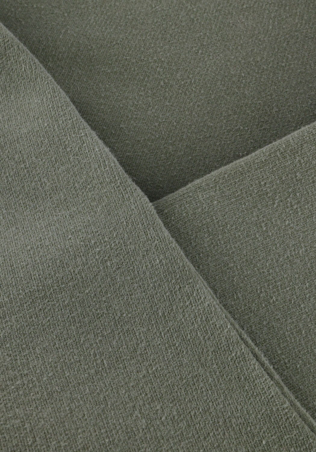 Groene AMERICAN VINTAGE Sweater PLIZZY CREW - large