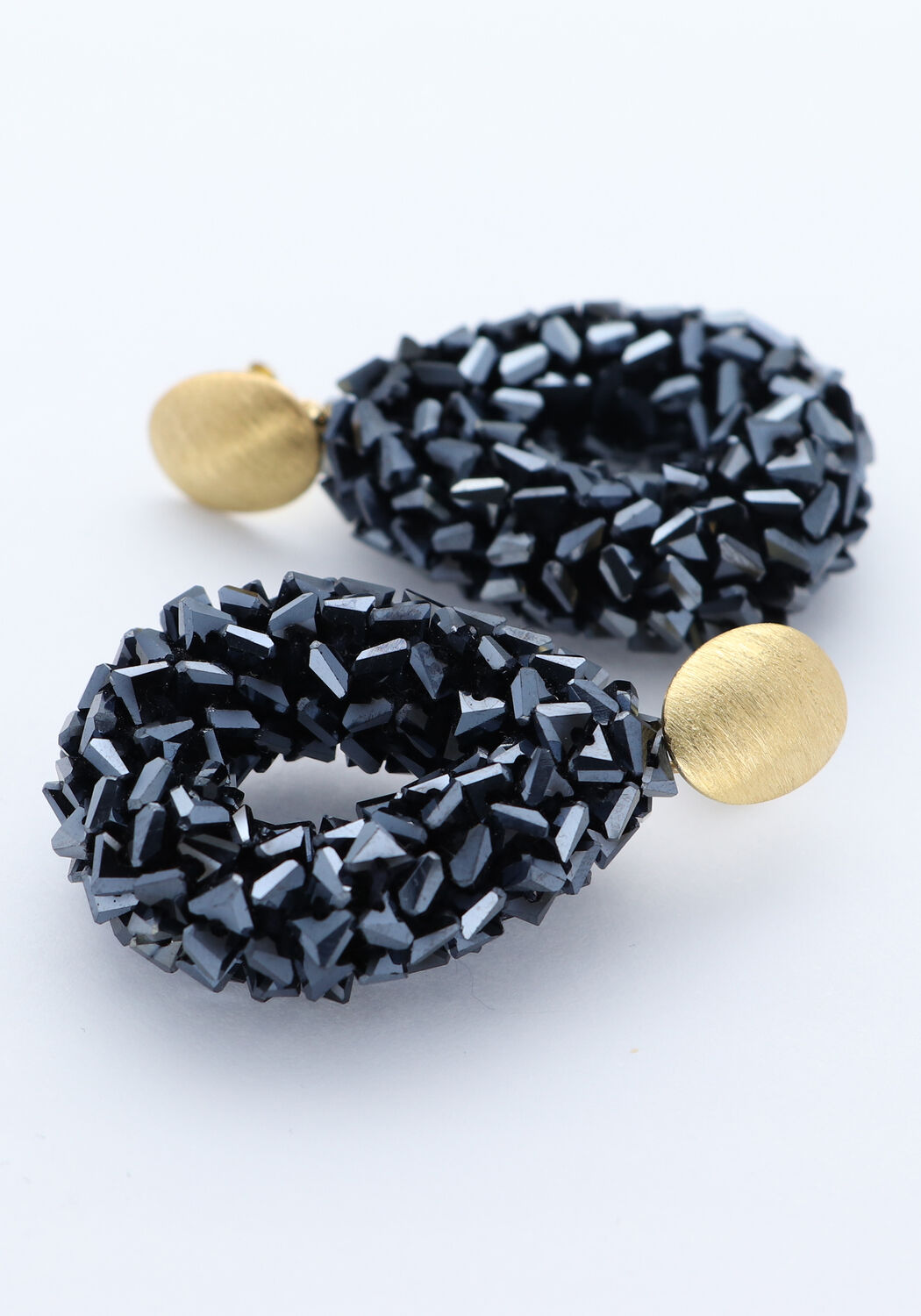 Blauwe LOTT. GIOIELLI Oorbellen DROP S RAW - large