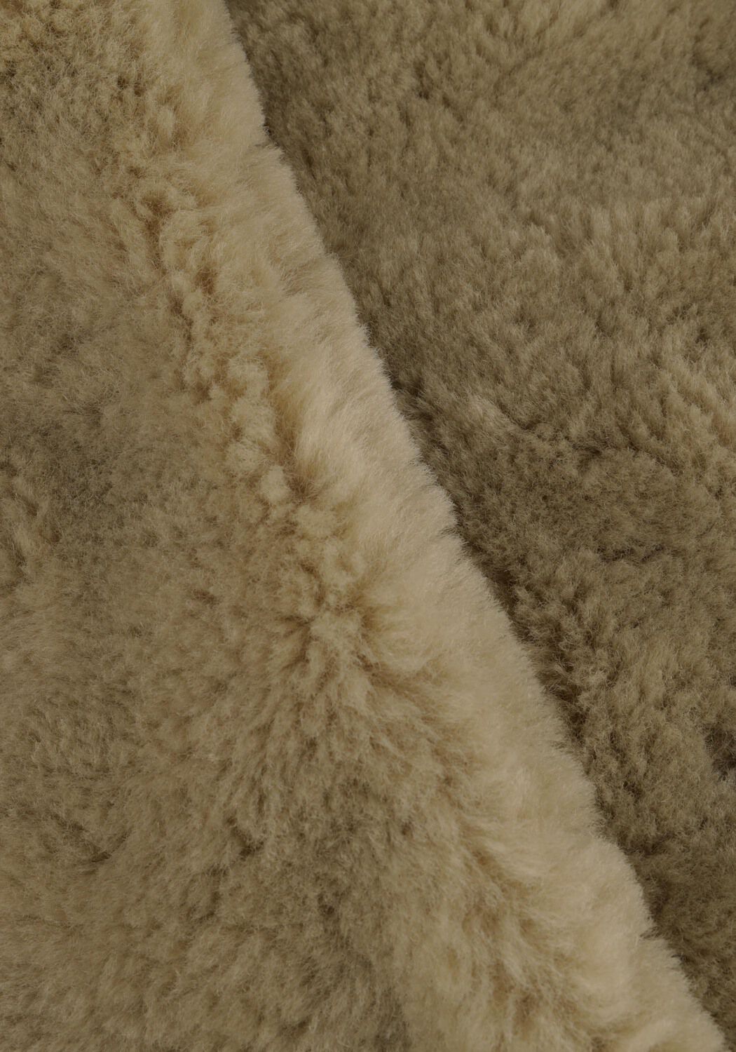 Groene DANTE6 Gilet CHEEDO FAUX FUR WAISTCOAT - large