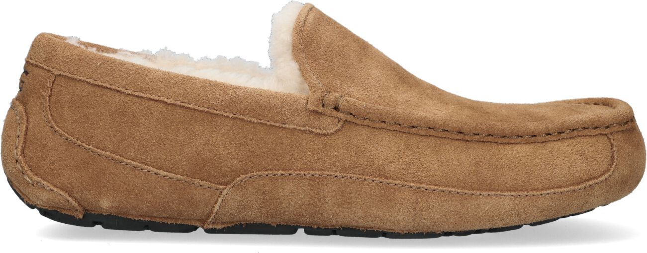 UGG Pantoffels
Heren Ascot, Maat: 48,5, Materiaal: Suède, Kleur: Cognac