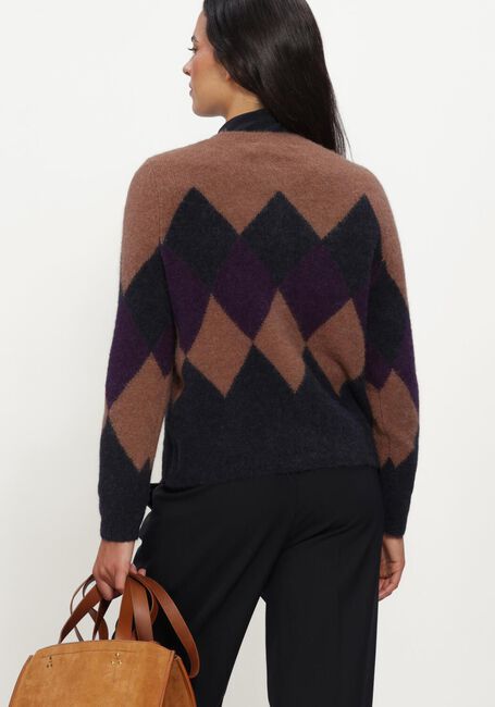 Multi LUISA CERANO Vest CARDIGAN MIT MUSTER - large