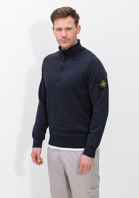 Donkerblauwe STONE ISLAND Polo LS POLO S0051 - large