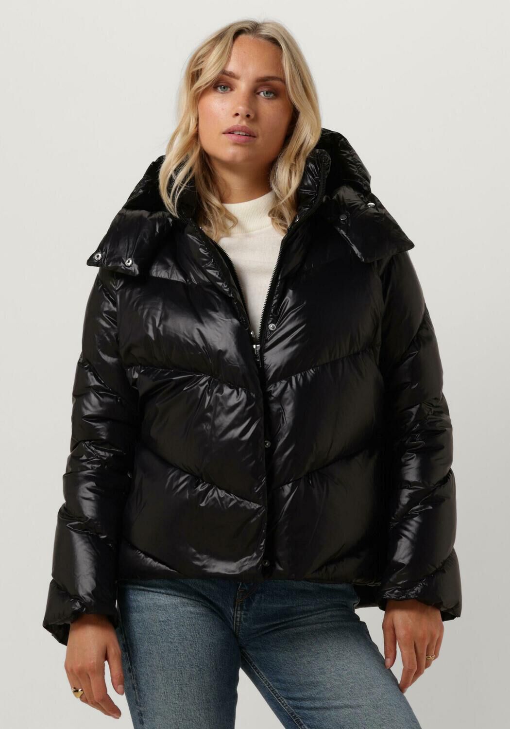 Beaumont Gewatteerde Jas Dames Karlie, Maat: 42, Kleur: Zwart