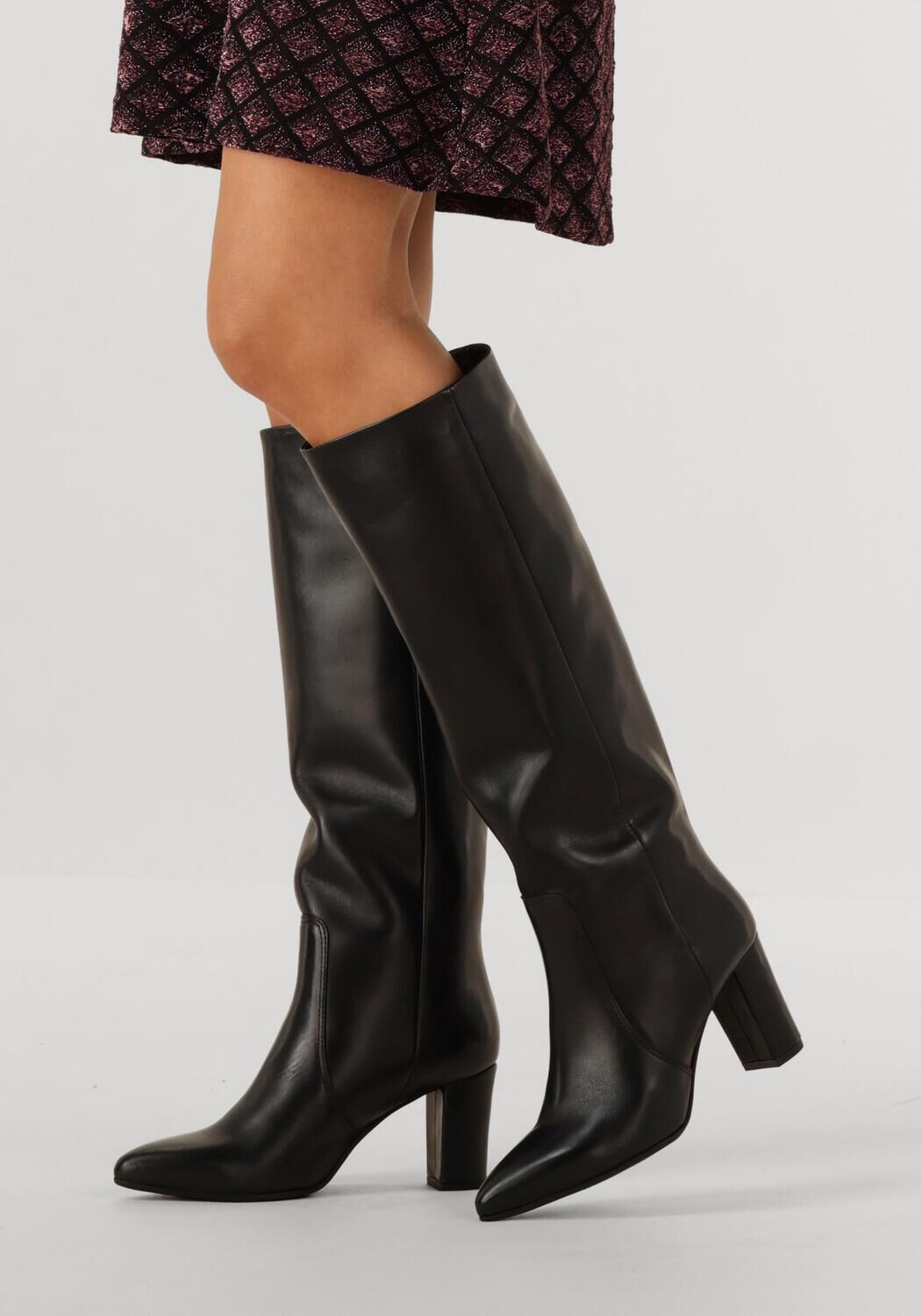 Zwarte STEFANO LAURAN Hoge laarzen 011-52 - large