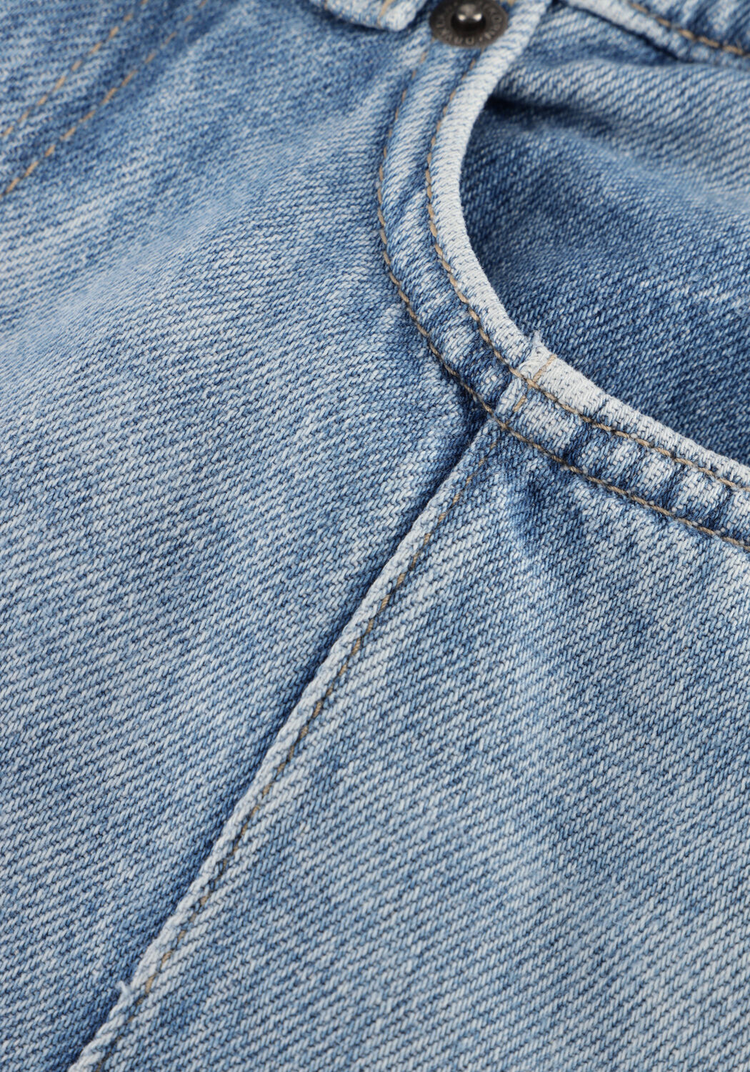 Blauwe DRYKORN Wide jeans LIABLE BARREL - large