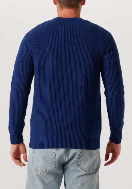 Donkerblauwe FORÉT Trui DELTA WOOL KNIT - large
