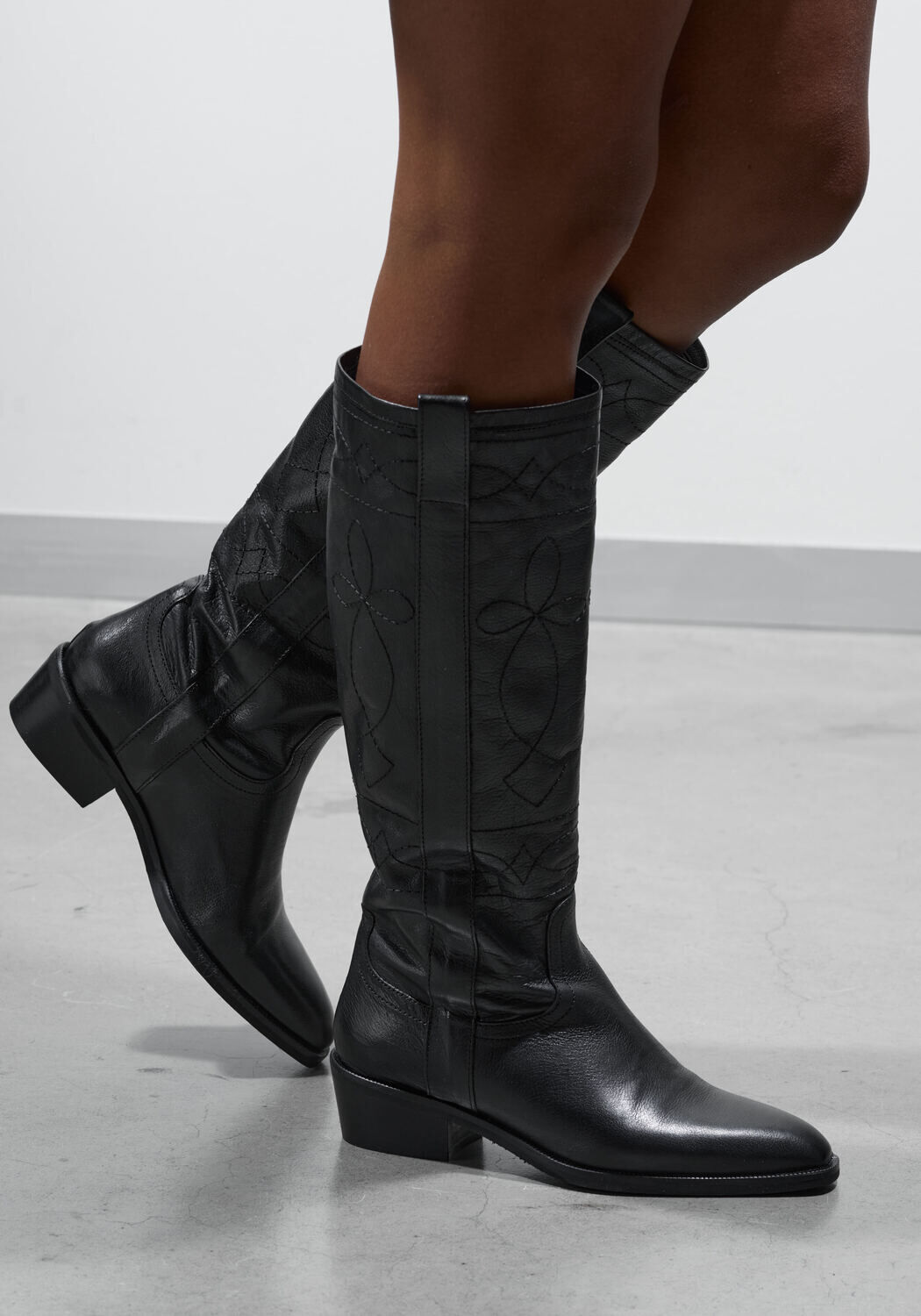 Zwarte LINA LOCCHI Hoge laarzen AT40 - medium