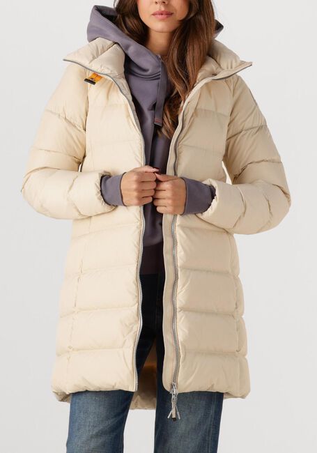 Creme PARAJUMPERS Gewatteerde jas MALANDRA WOMAN - large