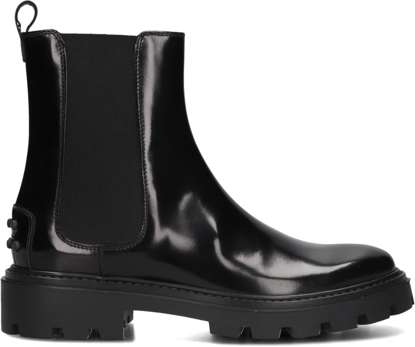 Tod's Enkellaarsjes
Dames Xxw08j0gf90akt, Maat: 37, Materiaal: Leer, Kleur: Zwart
