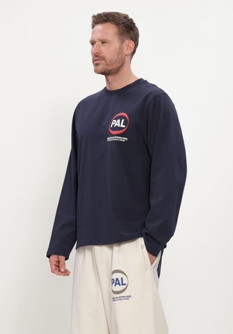 Donkerblauwe PAL Sporting Goods T-shirt PRE GAME LONGSLEEVE - large