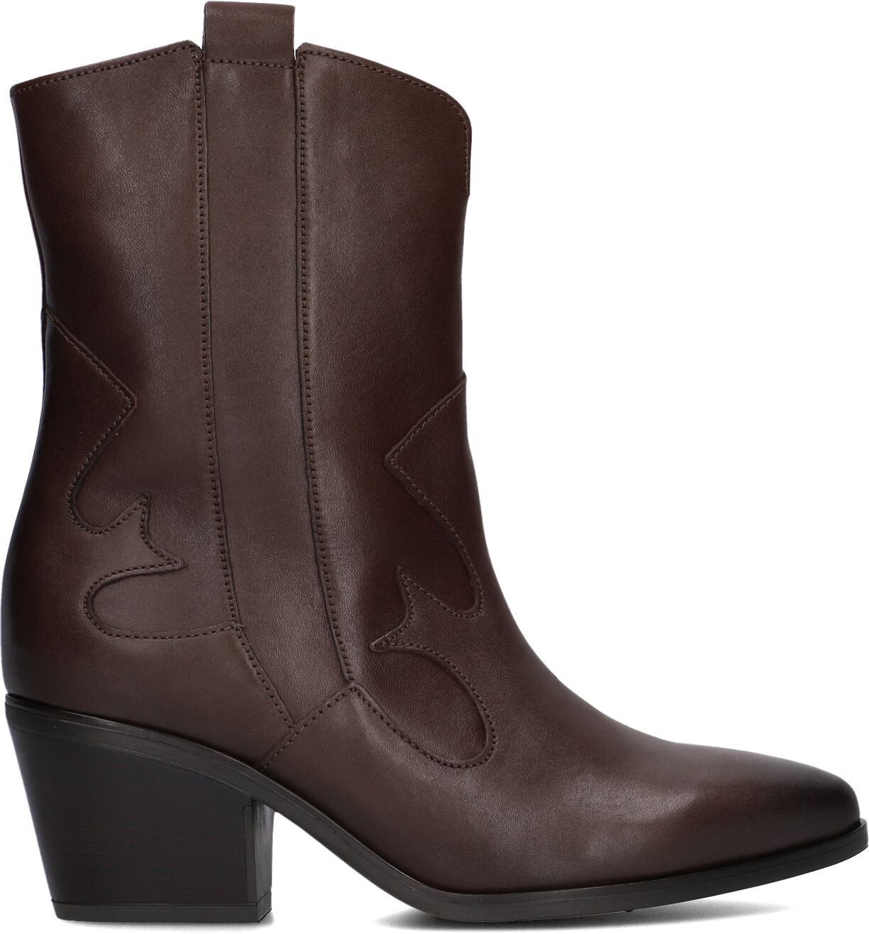 Gabor Cowboylaarzen Dames 694, Maat: 37,5, Materiaal: Leer, Kleur: Cognac