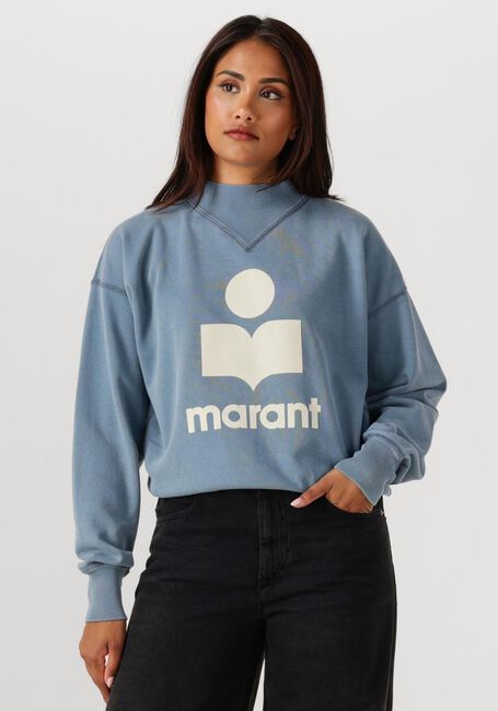 Blauwe MARANT ETOILE Sweater MOBY-GA 25ASW0003FA - large