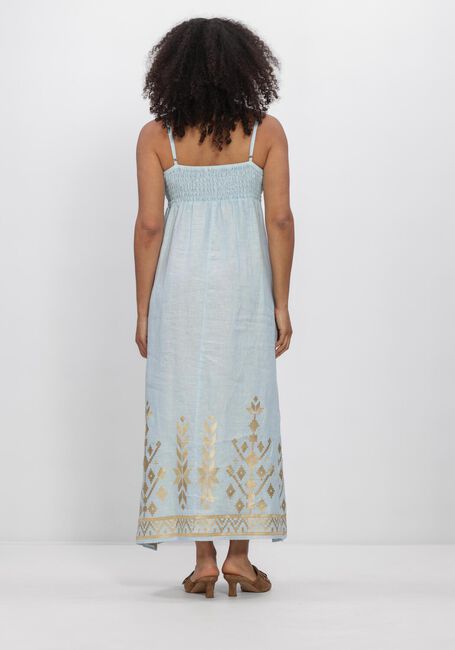 Lichtblauwe GREEK ARCHAIC KORI Maxi jurk S26K-2043211 - large