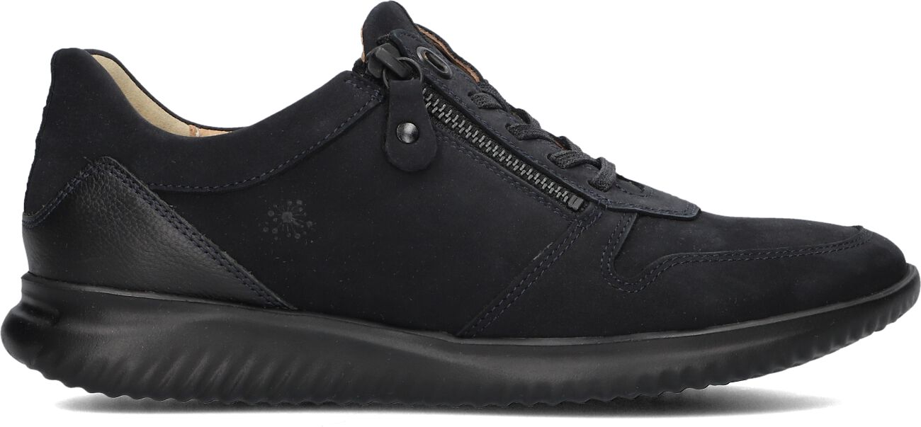 Hartjes Lage Sneakers Dames 162.1112, Maat: 38,5, Materiaal: Nubuck, Kleur: Zwart