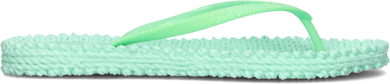 Ilse Jacobsen Teenslippers Dames Cheerful01, Maat: 40, Materiaal: Rubber, Kleur: Groen
