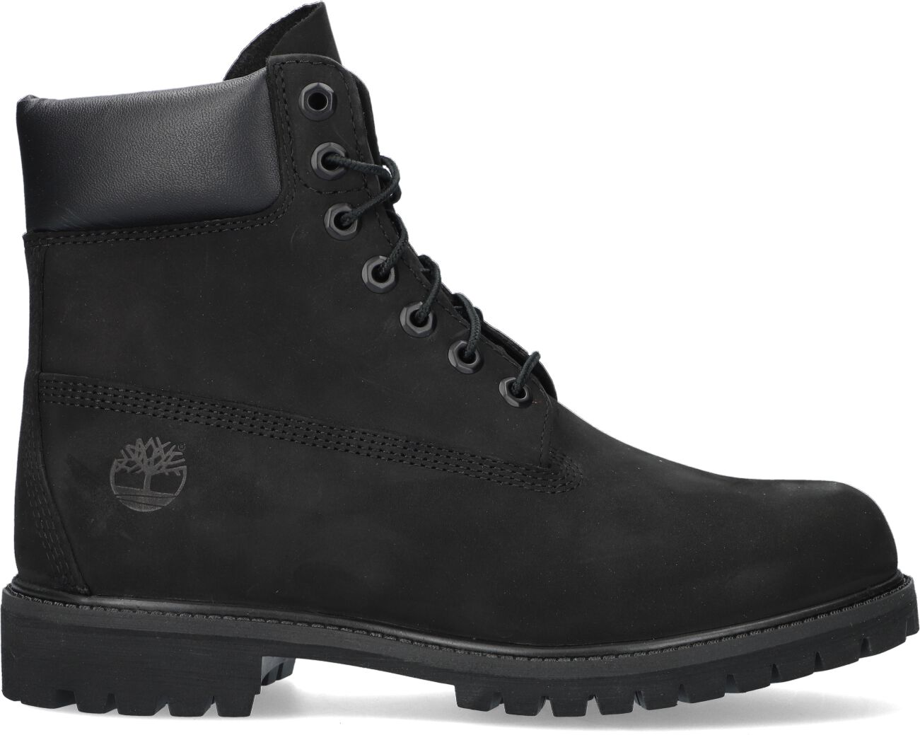 Timberland Veterboots Heren 6inch Premium Boot M, Maat: 44, Materiaal: Nubuck, Kleur: Zwart
