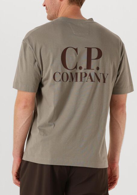 Khaki CP COMPANY T-shirt T SHIRTS SHORT SLEEVE IN JERSEY 30/1 - large