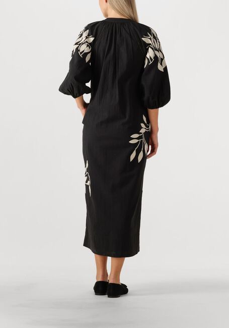 Zwarte AIMEE THE LABEL Maxi jurk LOUISC - large