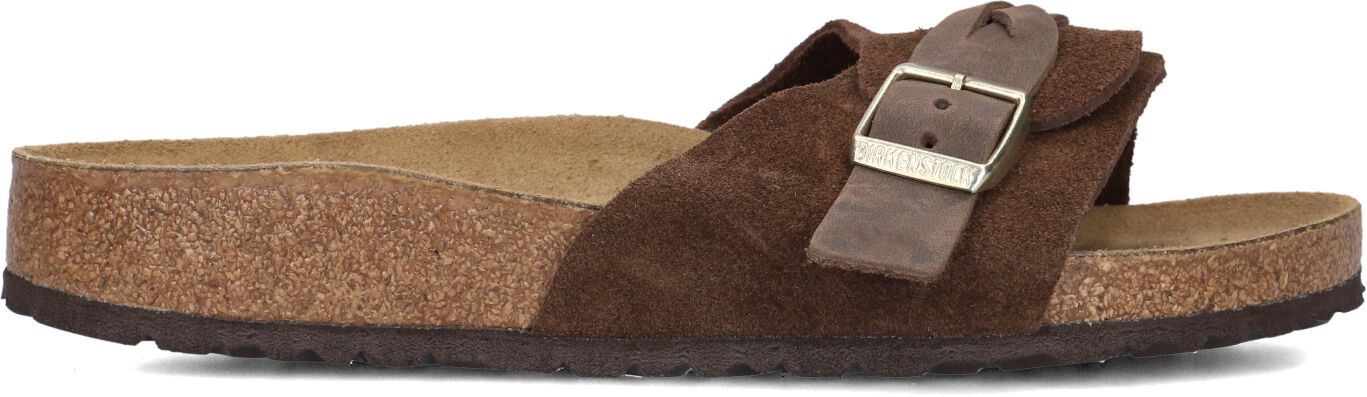 Birkenstock Slippers
Dames Oita Braided, Maat: 41, Materiaal: Suède, Kleur: Bruin afbeelding 1