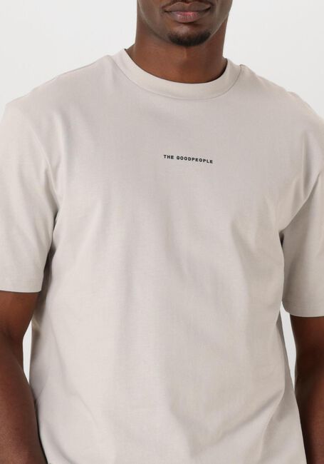 Lichtgrijze THE GOODPEOPLE T-shirt TPHOTO - large