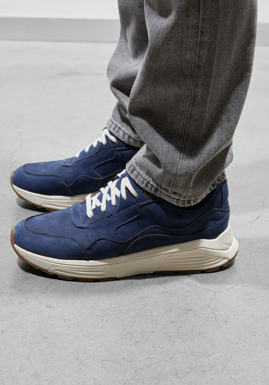 Donkerblauwe XSENSIBLE Lage sneakers GOLDEN GATE MEN - medium