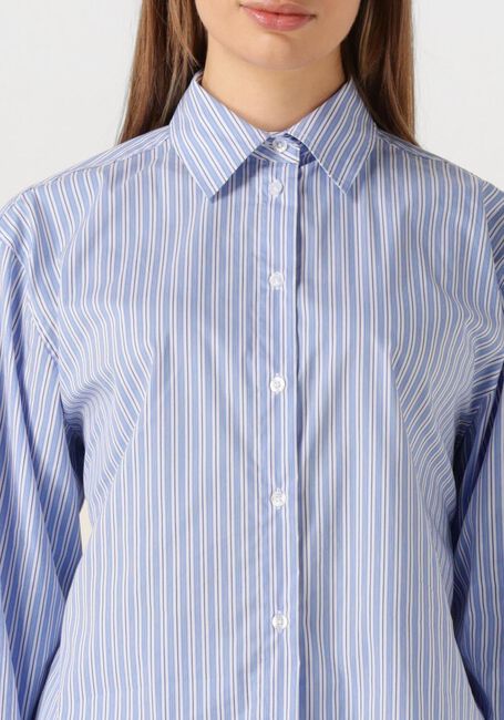 Blauwe SECOND FEMALE Blouses TENBY AJUSTABLE SHIRT - large