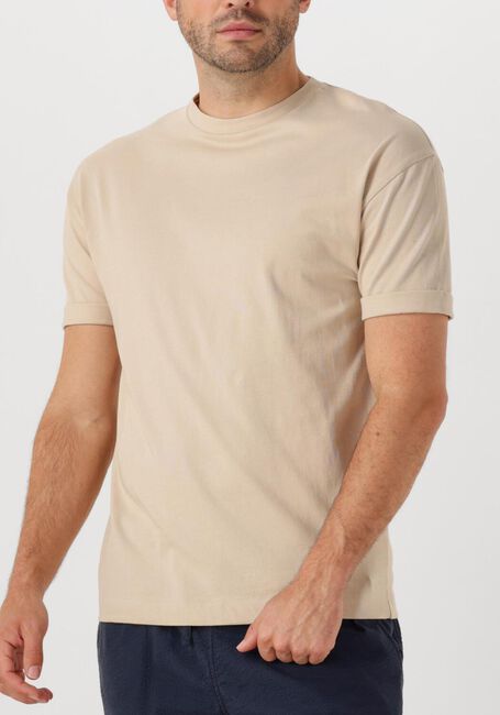Beige DRYKORN T-shirt THILO 520198 - large